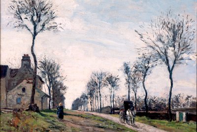 マーリーへの道 作： Camille Jacob Pissarro